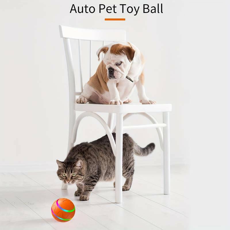 Palla cane gatto intelligente telecomandata con controller a forma di zampa 